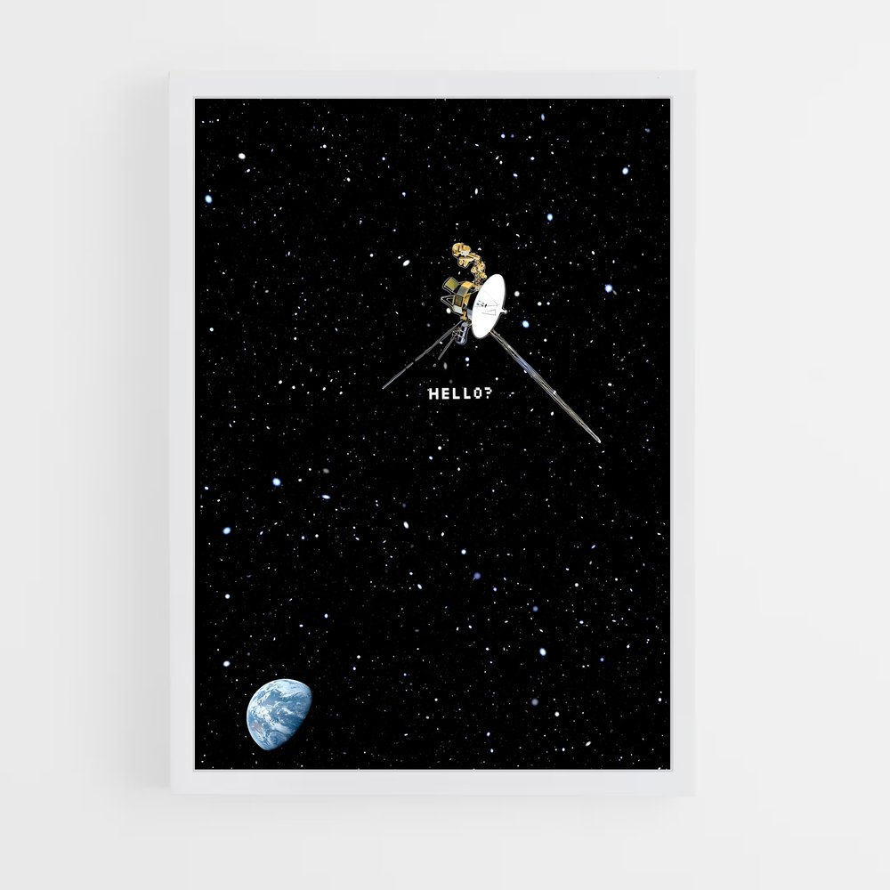 Poster Voyage fantastique – affiche Missions spatiales (vue 3)